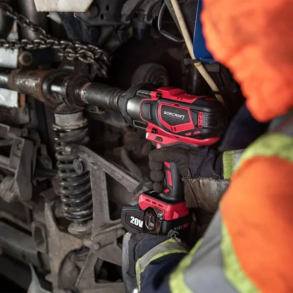 Masina de insurubat, cu impact, 20V Li-ion (acumulator neinclus), 1800 Nm, 3/4", Worcraft