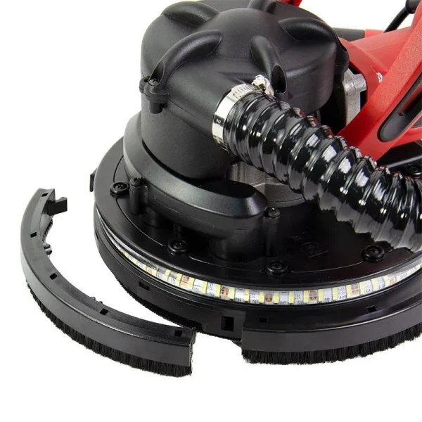 Masina de slefuit pereti/tavan, cap flexibil, cu LED-uri, 900 W, 215 mm, Worcraft