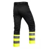 Pantaloni de lucru, reflectorizanti, negru si galben, model Hi-Vis, marimea L/52, NEO