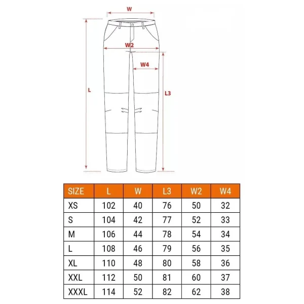 Pantaloni de lucru, reflectorizanti, negru si galben, model Hi-Vis, marimea L/52, NEO