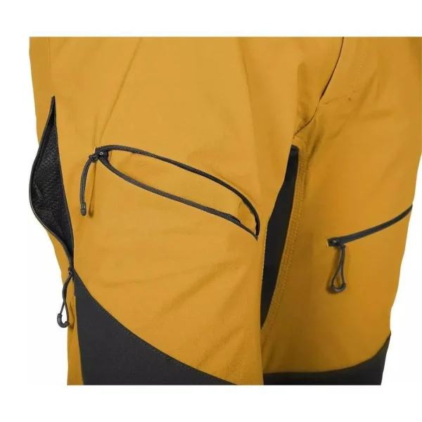 Pantaloni de lucru, elastici, nylon, model Outdoor, galben mustar, marimea S/48, NEO