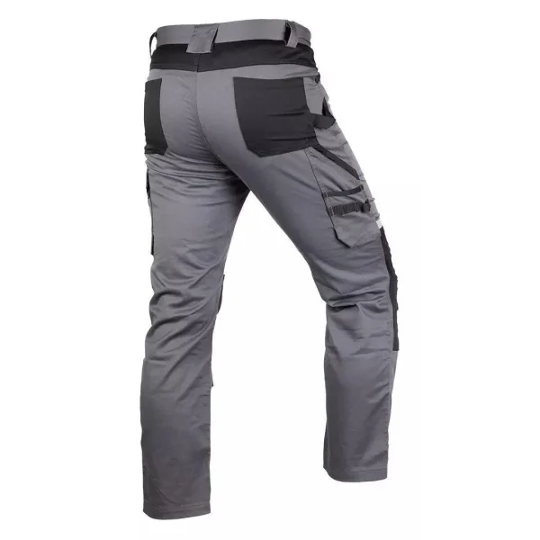 Pantaloni de lucru, bumbac, poliester, intariri genunchi, model Mix&Match, gri, marimea L/52, NEO