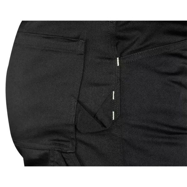 Pantaloni de lucru, reflectorizanti, negru si galben, model Hi-Vis, marimea L/52, NEO