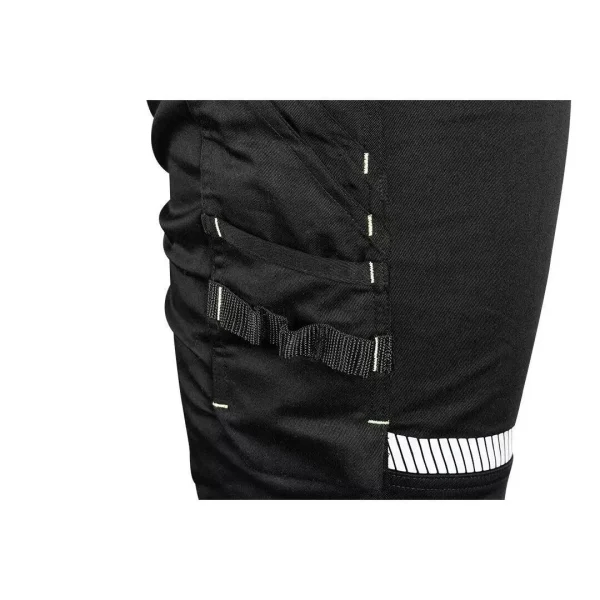 Pantaloni de lucru, reflectorizanti, negru si galben, model Hi-Vis, marimea M/50, NEO