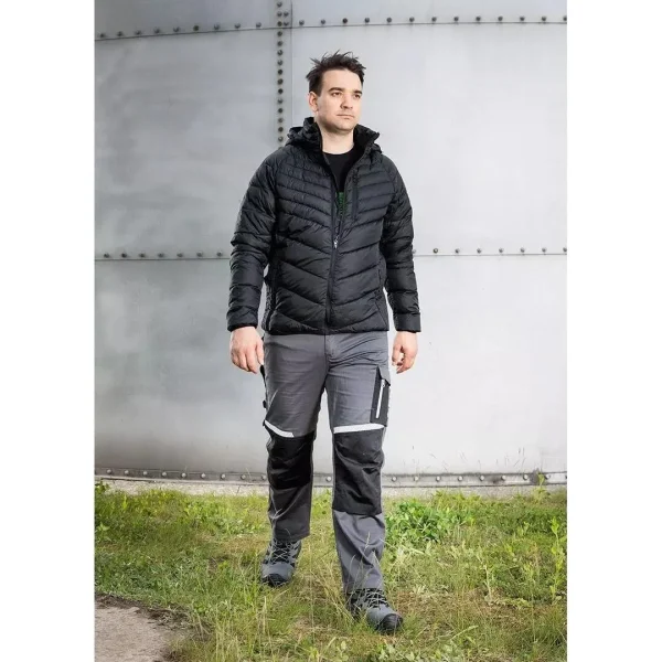 Pantaloni de lucru, bumbac, poliester, intariri genunchi, model Mix&Match, gri, marimea S/48, NEO