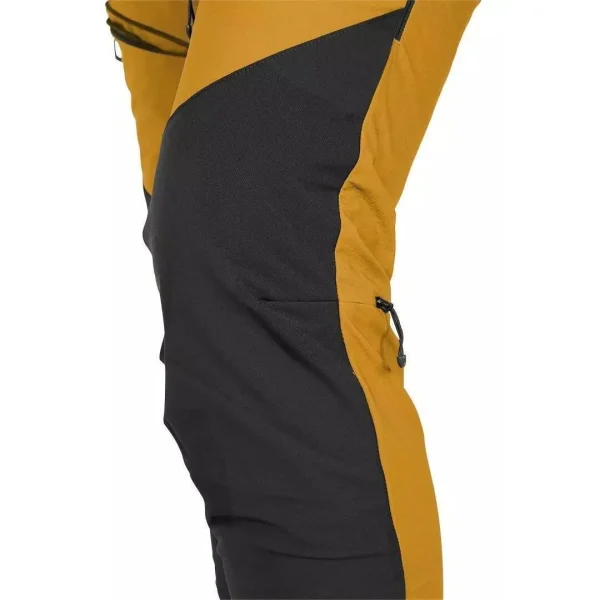 Pantaloni de lucru, elastici, nylon, model Outdoor, galben mustar, marimea S/48, NEO