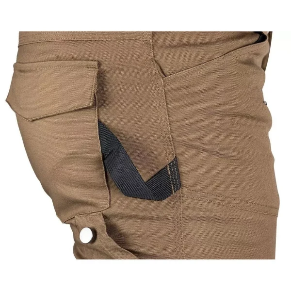 Pantaloni de lucru, bumbac si poliester, model Mix&Match, maro, marimea L/52, NEO