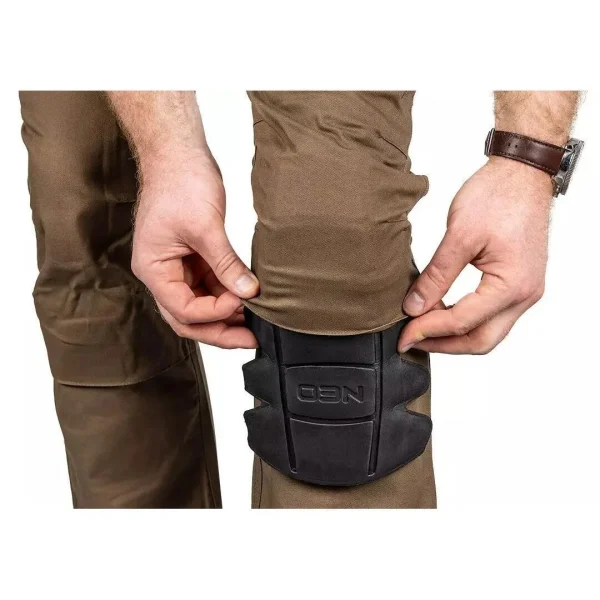 Pantaloni de lucru, bumbac si poliester, model Mix&Match, maro, marimea S/48, NEO