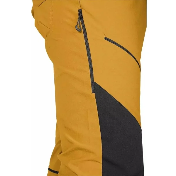 Pantaloni de lucru, elastici, nylon, model Outdoor, galben mustar, marimea L/52, NEO