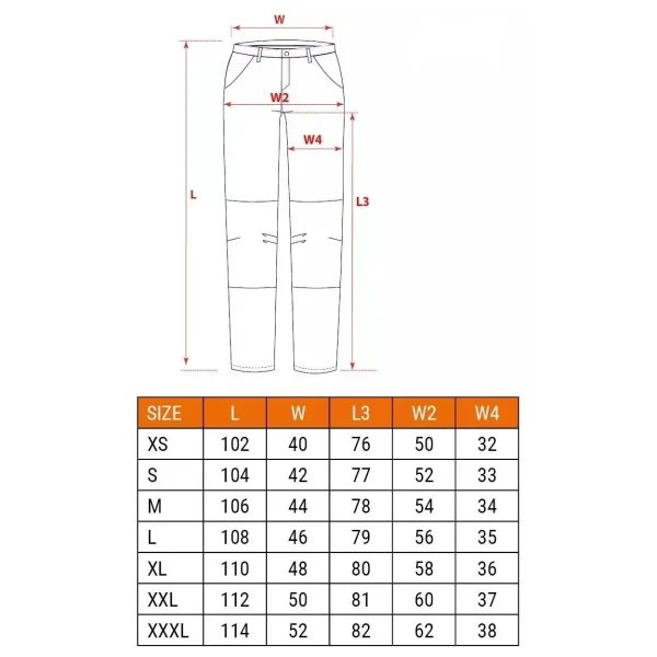 Pantaloni de lucru, reflectorizanti, negru si galben, model Hi-Vis, marimea XXL/56, NEO