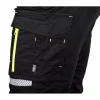 Pantaloni de lucru, reflectorizanti, negru si galben, model Hi-Vis, marimea XXL/56, NEO
