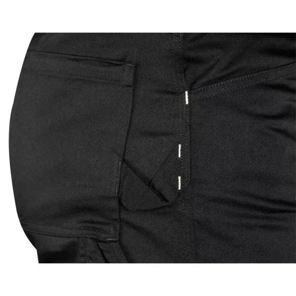 Pantaloni de lucru, reflectorizanti, negru si galben, model Hi-Vis, marimea XXL/56, NEO