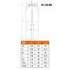 Pantaloni de lucru slim fit, cu curea, model HD, marimea XXL/56, NEO
