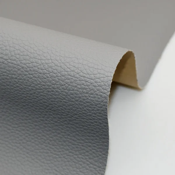 Piele Ecologica pentru reparatii, autoadeziva, dimensiune 50cm x 150 cm, culoare Gri, pentru canapele, genti, jachete, scaune auto, mobilier