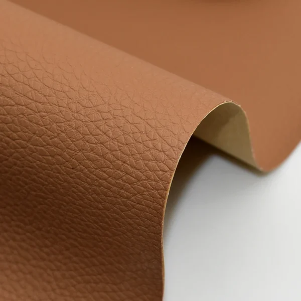 Piele Ecologica pentru reparatii, autoadeziva, dimensiune 50cm x 150 cm, culoare Maro, pentru canapele, genti, jachete, scaune auto, mobilier
