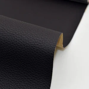 Piele Ecologica pentru reparatii, autoadeziva, dimensiune 50cm x 150 cm, culoare Neagra, pentru canapele, genti, jachete, scaune auto, mobilier