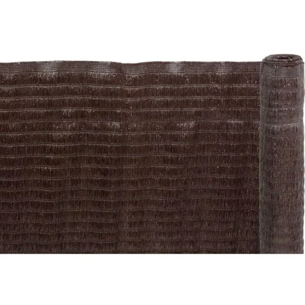 Plasa de umbrire, HDPE, UV, 230 g/mp, grad umbrire 95%, maro, 1.8x10 m, Strend Pro