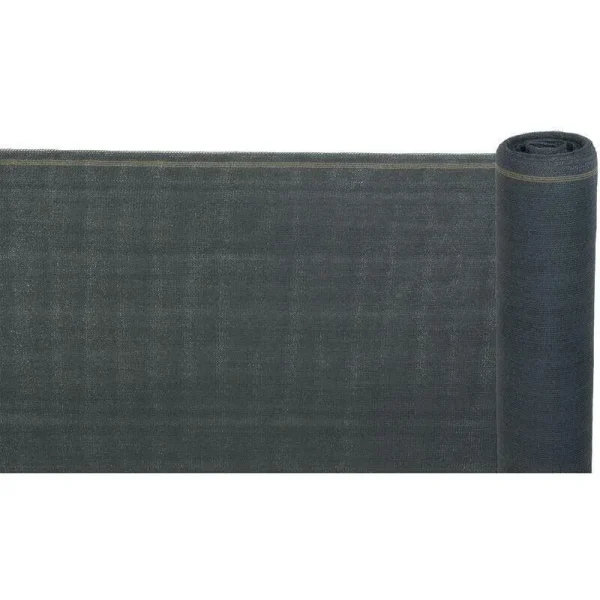 Plasa de umbrire, HDPE, UV, 150 g/mp, grad umbrire 90%, antracit, 1.2x10 m, Strend Pro