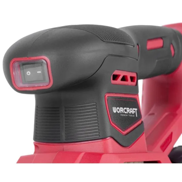 Slefuitor cu talpa vibratoare, 20V Li-ion (acumulator neinclus), 90x187 mm, Worcraft