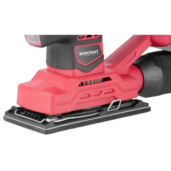 Slefuitor cu talpa vibratoare, 20V Li-ion (acumulator neinclus), 90x187 mm, Worcraft