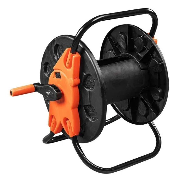 Furtun de gradina, 4 straturi, flexibil, ranforsat, 1/2", 30 m, tambur, cuple, adaptor, pistol stropit, Richmann Exclusive