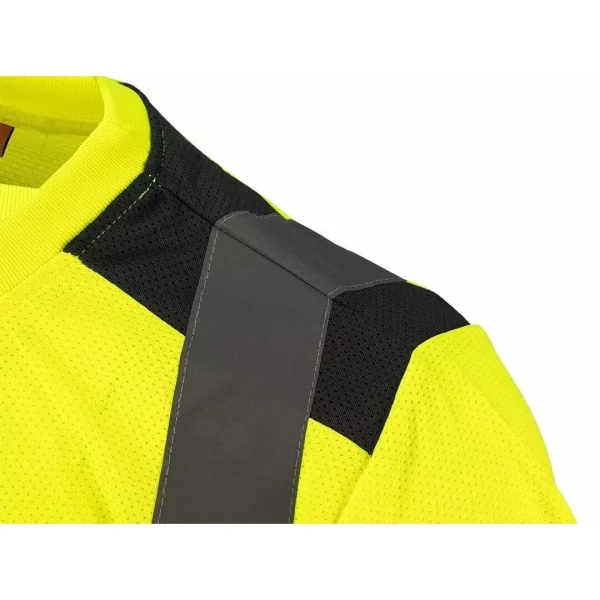 Tricou de lucru, reflectorizant, galben, model Visibility, marimea XXL/58