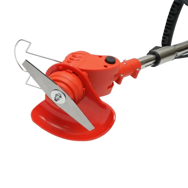 Motocoasa, trimmer, pentru tuns iarba, electric, cu acumulator 21V Litiu, 3000 mAh, incarcator si accesorii