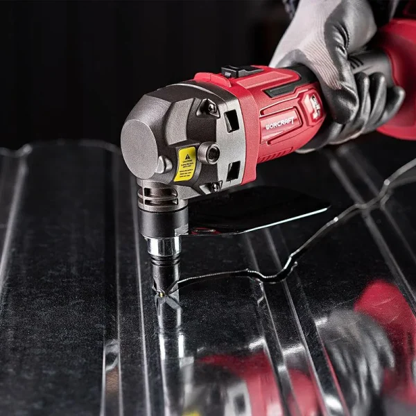 Masina pentru taiat tabla, 20V Li-ion (acumulator neinclus), motor fara perii, Worcraft