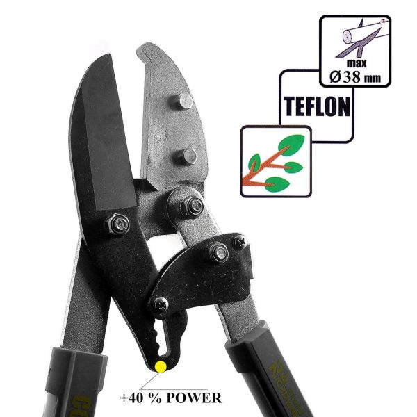 Foarfeca crengi, tip nicovala, teflon, otel japonez SK5, 76 cm, Richmann Exclusive
