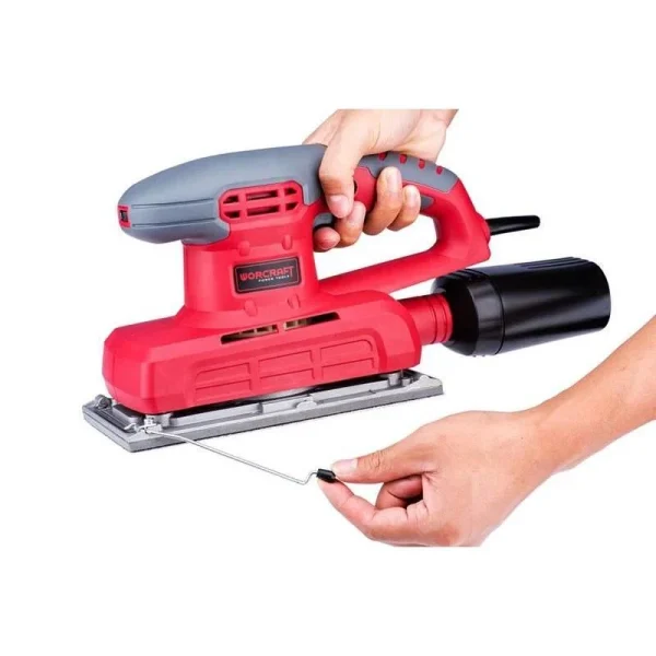 Slefuitor cu talpa vibratoare, 300 W, 115x230 mm, Worcraft