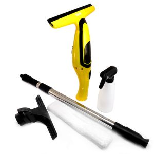 Aspirator pentru geamuri cu prelungitor