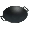 Vas de fonta tip Wok, 30x10 cm, Perfect Home