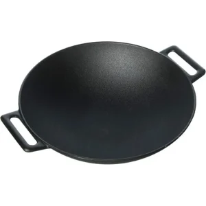Vas de fonta tip Wok, 30x10 cm, Perfect Home