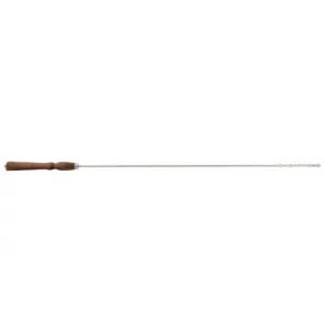 Tepuse frigarui, inox, maner lemn, 90 cm, Perfect Home 