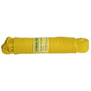 Franghie PE, galbena, 4 mm, 20 m