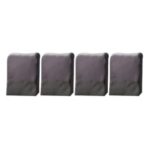 Bordura de gradina din plastic, imitatie de piatra, set 10 buc, 25x23 cm, Strend Pro