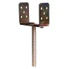 Suport grinda metalic, zincat, reglabil, 125 mm, Strend Pro