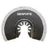 Panza/lama fierastrau, pentru multifunctional, cu carbura tungsten diamantata, pentru ceramica, 85 mm, Graphite