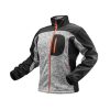 Hanorac tricotat intarit cu tesatura softshell