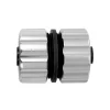 Mufa furtun, cuplaj rapid, ABS + aluminiu, 1/2'', Richmann