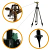 Aspersor pulsatoriu, zincat, cu trepied telescopic, 550-905 mm