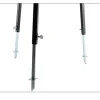Trepied ceaun, extensibil, inaltime reglabila, cu maner, 100/180 cm, Perfect Home 