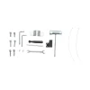 Motocoasa/trimmer pentru tuns iarba, Thor, benzina, cu accesorii, 2.5 kW, 3.4 CP, 43 CC