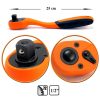 Cheie cu clichet 1/2'' Cr-Vn acoperit, 25 cm, Richmann Exclusive