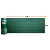 Plasa de umbrire, HDPE, 140 g/mp, grad de umbrire 85%, verde, 2x25 m