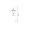 Lampa solara pentru gradina, 1 Led, 70 cm, Gomeisa