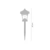 Lampa solara pentru gradina, 1 Led, 43 cm, Heka