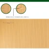 Paravan pentru balcon, terasa, gard PVC, stil bambus, 1300 g/m2, UV, 3x1 m
