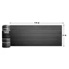 Plasa de umbrire, HDPE, 230 g/mp, grad de umbrire 95%, antracit, 2x10 m