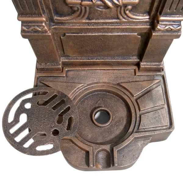 Chiuveta de gradina, fonta, bronz antic, 35x30.5x76 cm, Strend Pro